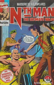 Comics: Nth Man The ultimate ninja. Forum 1991. Nº 5
